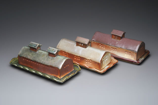 New Work :: Butter Dishes  :: Tom White Pottery